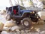 Highlight for Album: Dusy Ershim trail trip July 04