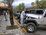 Gathering the Rubi's for Saturdays Goler wash run. P2180295.JPG