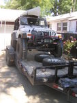 Highlight for Album: Haul a Jeep on a CarHauler